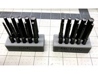 Metric & SAE Allen Hex Driver Magnetic Holder by 2manytoyz