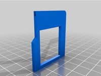 Creality Stock Metal Fan Shroud Seal (Air-Dam) by kubeit