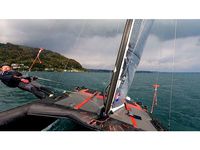 Sailmon MAX self-tacking mount for DNA F1x Foiling Catamaran by flyinggorilla