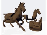 Horse Running Mount + Hole Fill by hugolours