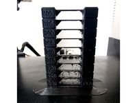 Ender 3 PLA Temp Tower (BLTouch + Brim) by tuc0w