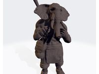 Loxodon Monk by hugolours