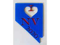 "I Love Nevada 2020" sign by bobcat42