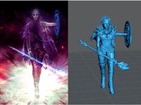 Gloomhaven : Summoner Gork's Sculpts version by Drazarius