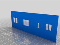 H0 1:87 Modular Modern House by k0k0z