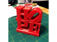 Hope Sculpture - 3d Print Recreation by rench_tech