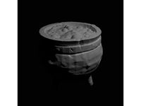 Large Cauldron scaled for 28mm tabletop by hou2zi0