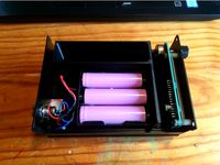 QRPLabs QCP+ internal battery holder and storage by Tobeca