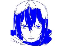 Sword Hero stencil by Longquang