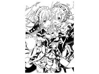 Rem and Emilia stencil 2 by Longquang
