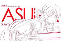 SAO Asuna stencil 2 by Longquang