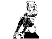 Saber stencil 2 by Longquang