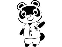 AC Tom Nook stencil by Longquang