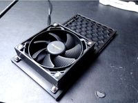 Anycubic Mega X Silent Fan Mod by Lecso