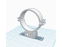 MMS Potato Cannon Modular Mount (3" Chamber) by HellforgeActual