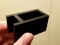 V-slot mounted side-laying risers for CR-10 by danielbeaver