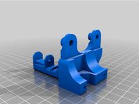 Solid Ender 3 Cable Chains X/Z Axis with Direct Drive Extruder by snifflezz