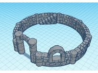 Duneonsticks: Starlink Ruined towers doors and stairs  by Lordogre