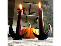 Moon Candle Holder by Skelei