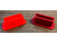 Famicom Front Expansion Port Cover by TheJeffChen