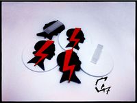 'Strajk Kobiet' badges by C47_3D