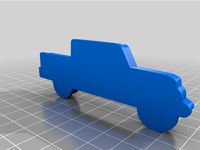 Jeep Gladiator Cookie Cutter by joerenkin