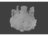 Top Hat cat by Spiderpiggie