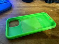 iPhone 11 Pro case with cutout for Cegar Magnetic Wireless charing car mount system by mattkins99