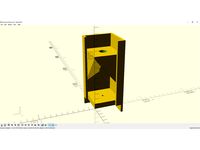 Packer for Tall 3D Printer Enclosure (Ikea Lack Design) by Wizeguy11