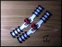 'Strajk Kobiet' mask strap by C47_3D