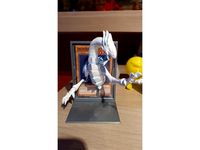 Blue-Eyes White Dragon with stand by Syndael