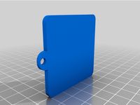 L plate keychain by Laeffy