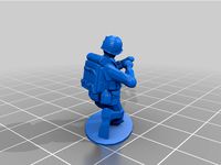 Crude army men poses by Wartime_Reporter