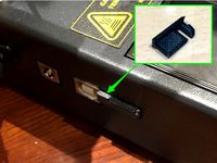 KINGROON KP3S Micro SD Card Slot Gap Filler by hitoriblog