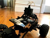 Basher Rocksta rock crawler roof mount for Quanum Elite QB66 Micro FPV Camera by zylantha