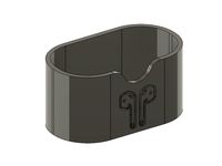 Airpods silicon case wall mount by Giofx