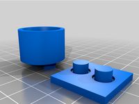 3D printer spring mount by CrazyCatException