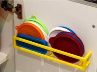 Suporte para tampas Tupperware - Série - Casa - S01E08 by Guina
