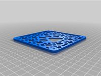 Customized Fan Grill - Cat (or dog) Paw by krlsndrs