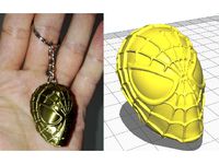 Spiderman Keychain by WaikikiProd