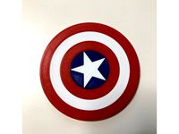 Captain America Coaster by mirabatek