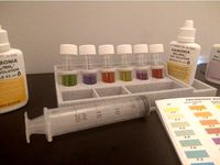 Slim test tube rack with compartments by spleenharvester