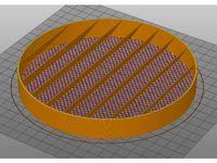 Pipe vent with fins and grid by MeanEYE