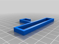 Simple Phone Holder for Ikea Tertial Lamp by ZeGuigui