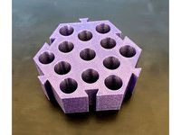 Interlocking Hexagon Cricut Pen Holders by khow92