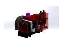 Hot Swap Hot End for Dremel 3D20 (MOUNT AND PCB) by doublec4
