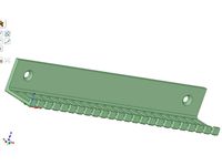 Breadboard dupont jumper wires holder by bray