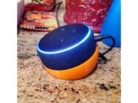 Echo Dot 3rd Gen Angled Hollowed Sphere Stand by ironjohnhenry