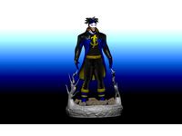 Static Shock marvel dc by silverfox83