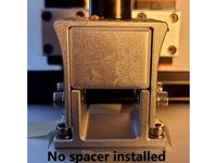 Anycubic Mono X Wham Bam Z axis spacer by Elantris